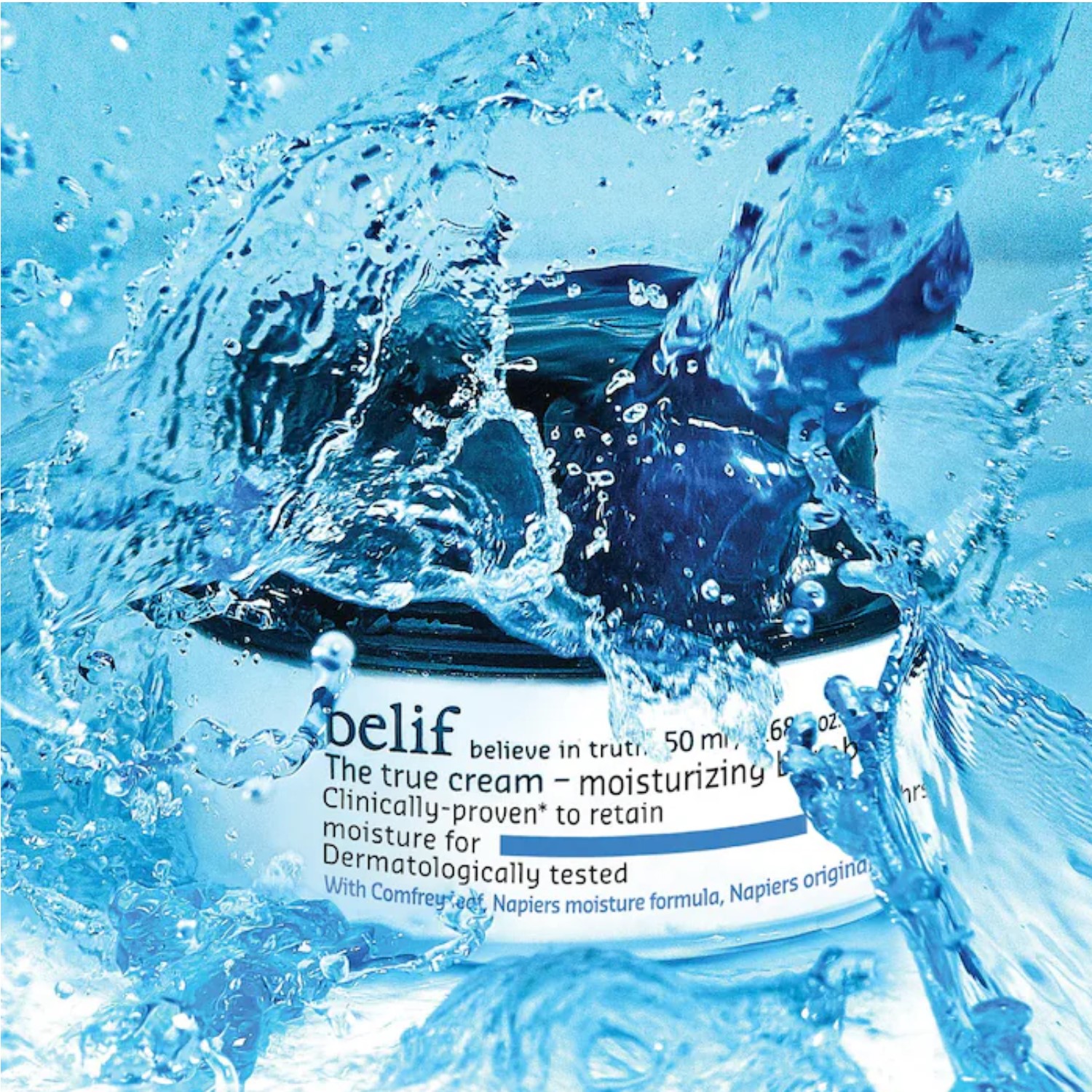THE TRUE CREAM MOISTURIZING BOMB WITH OAT HUSK AND VITAMIN B (CREMA HUMECTANTE CON SALVADO DE AVENA Y VITAMINA B)